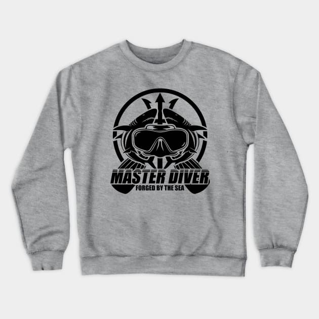 Master Diver Crewneck Sweatshirt by TCP